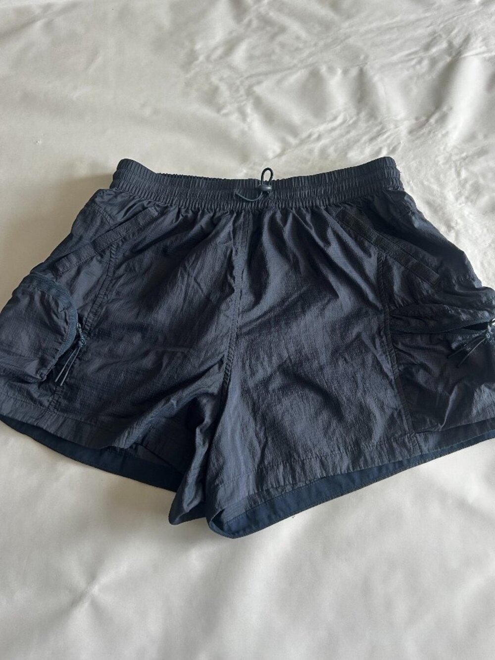 Outdoor Voices Windbreaker 3" Shorts | Color: Navy | Size: Small - Picture 2 of 8